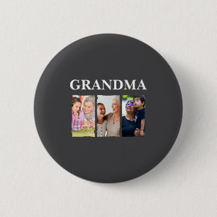 Fotocollage Oma D Familie Button