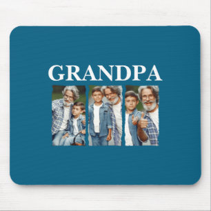 Fotocollage Opa D Geschenk Mousepad