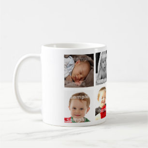 FotoCollage Personalisiert Tasse