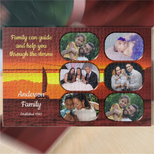 FotoCollage Sonnenuntergang 1124 Puzzle