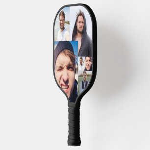 FotoCollage - Stellen Sie Ihr Gesicht auf Pickleball Schläger