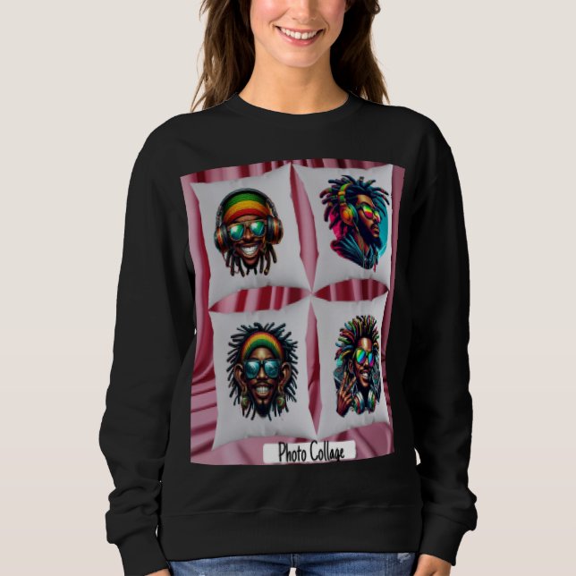 FotoCollage Sweatshirt (Vorderseite)