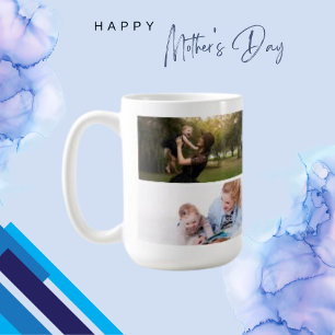 FotoCollage und Mütter am besten nach Maß Kaffeetasse