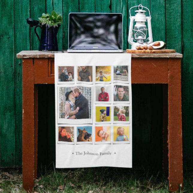 FotoCollage White Geschirrtuch (Von Creator hochgeladen)