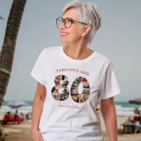 Fotocollage zum 80. Geburtstag Elegant und zeitlos