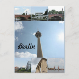 FotoCollage zur Berliner Architektur Postkarte