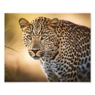 Fotodruck-Leopard Fotodruck