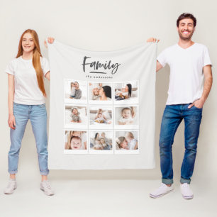 Fotodruck mit mehreren Fotos Fleecedecke