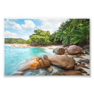 Fotodruck-Tropischer Strand Fotodruck