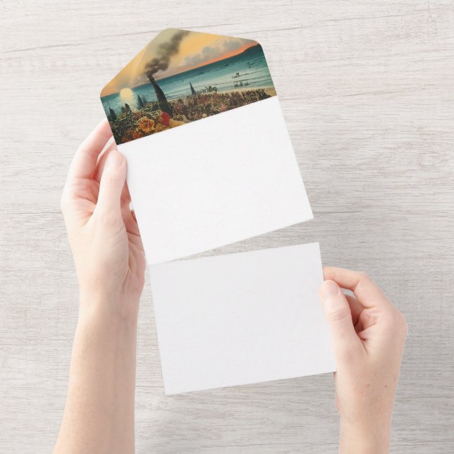 Fotodrucke All In One Einladung (Abreißen)