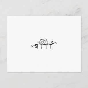 Fotodrucke Ankündigungspostkarte