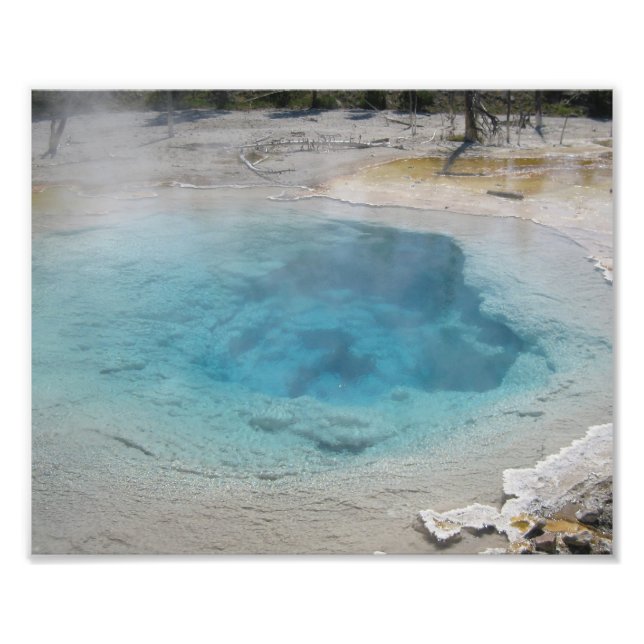 FotodruckYellowstone Hot Spring Fotodruck (Vorne)