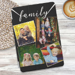 Fotogalerie für Familienfotos Vier Fotografien iPad Mini Hülle<br><div class="desc">Dekorieren Sie Ihr iPad mit den beliebtesten Fotos Ihrer Familie,  mit diesem individuell anpassbaren Cover. Mit Platz für vier Ihrer ausgewählten Fotos hat das Cover die Überschrift "Familie" an der Spitze des Designs. Klicken Sie auf 'Personalisieren',  um Ihre Bilder in die Vorlage hochzuladen. Ein ideales Geschenk für Familienmitglieder.</div>