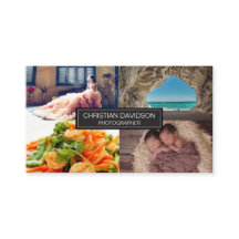 Fotograf, anpassbar, 4 Fotos