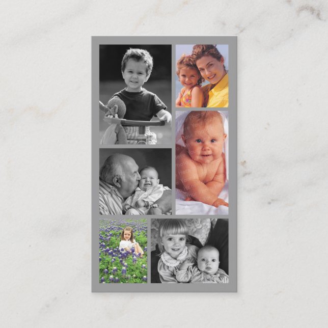 Fotograf beruflich visitenkarte (Vorderseite)