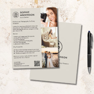Fotograf Berufliche Fotografie Flyer