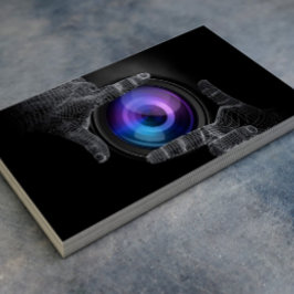 Fotograf Berufliche Hände Fotografie Visitenkarte