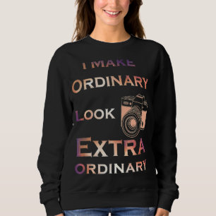 Fotograf Camera Lens Foto Fotografie Sweatshirt