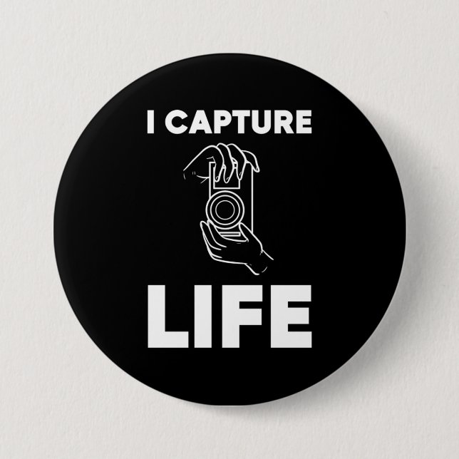 Fotograf Capture Life Button (Vorderseite)