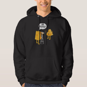 Fotograf Cheesy Mozzarella Cheddar Kamera 1 Hoodie