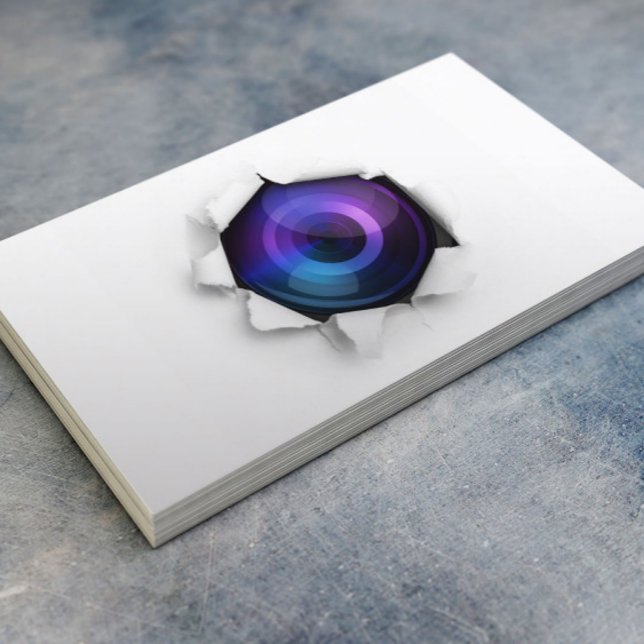 Fotograf Creative Camera Fotografy Visitenkarte (Von Creator hochgeladen)