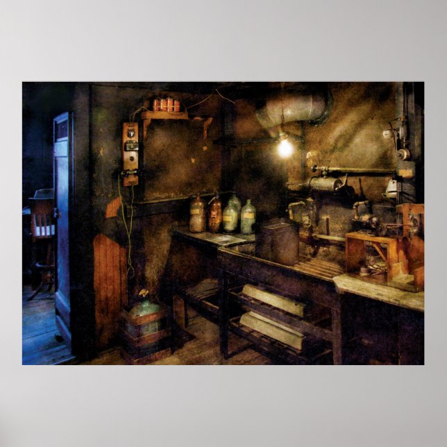 Fotograf - Der dunkle Raum Poster (Vorne)