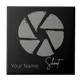 Fotograf Design Vintage Blende Retrokamera Fliese