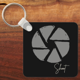 Fotograf Design Vintage Blende Retrokamera Schlüsselanhänger