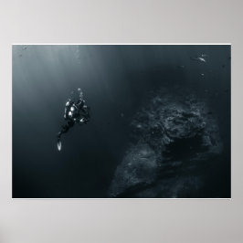 Fotograf Diver Poster