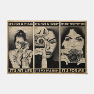 Fotograf Doormat, Vintag Vibes Mat Fußmatte