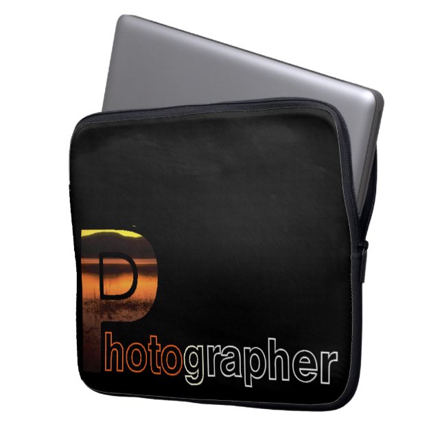 Fotograf Electronics Bag Laptopschutzhülle (Vorderseite Links)