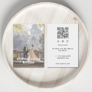 Fotograf Foto Social Media QR-Code Skript Visitenkarte