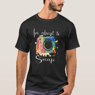 Fotograf & Fotograf Ich bin dabei zu schläfchen T-Shirt