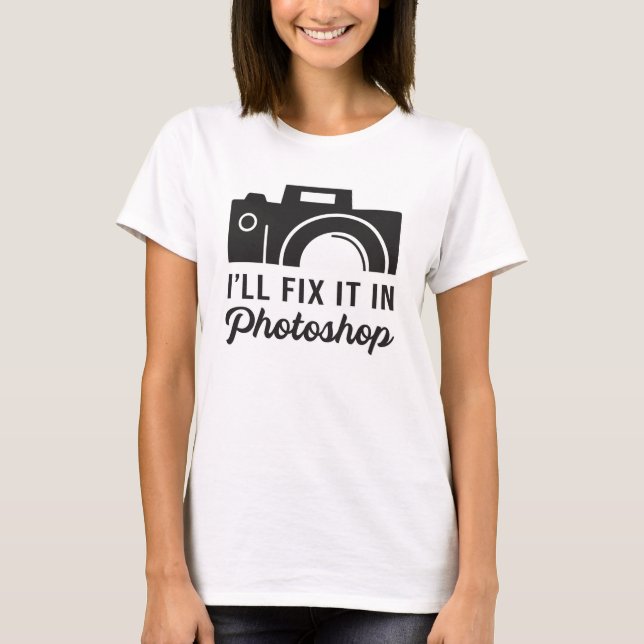 Fotograf Fotografie Lens Funny Gift Idee T-Shirt (Vorderseite)