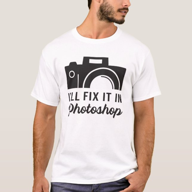 Fotograf Fotografie Lens Funny Gift Idee T-Shirt (Vorderseite)