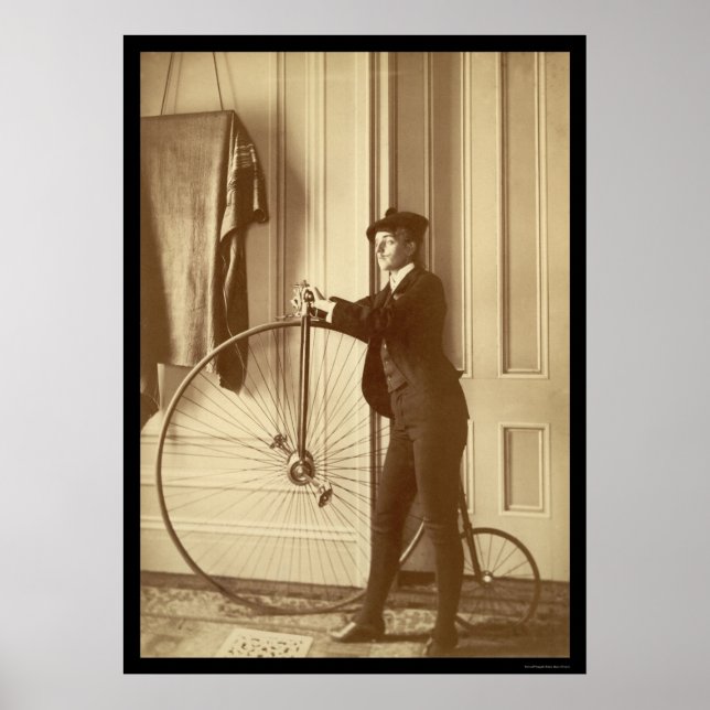 Fotograf Frances Johnston verkleidete sich als Man Poster (Vorne)