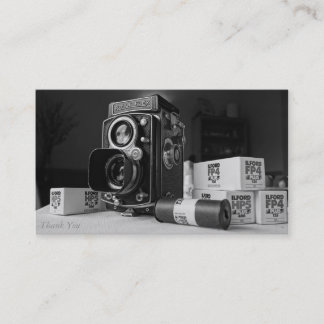 Fotograf-Geschäfts-Karte Visitenkarte