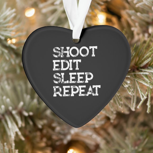 Fotograf Gift Fotografie Shoot Ornament (Baum)