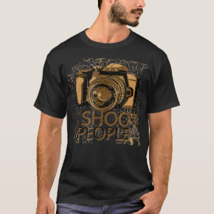 Fotograf Ich fotografiere Menschen Kamera Fotograf T-Shirt