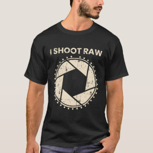 Fotograf Ich fotografiere Roh-Kameraverkleidung T-Shirt