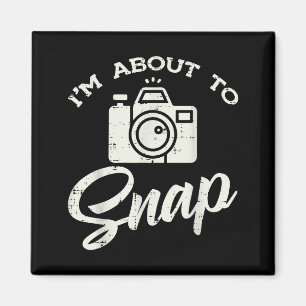 Fotograf Kamera Ich Werde Gleich Ein Lustiges Foto Magnet