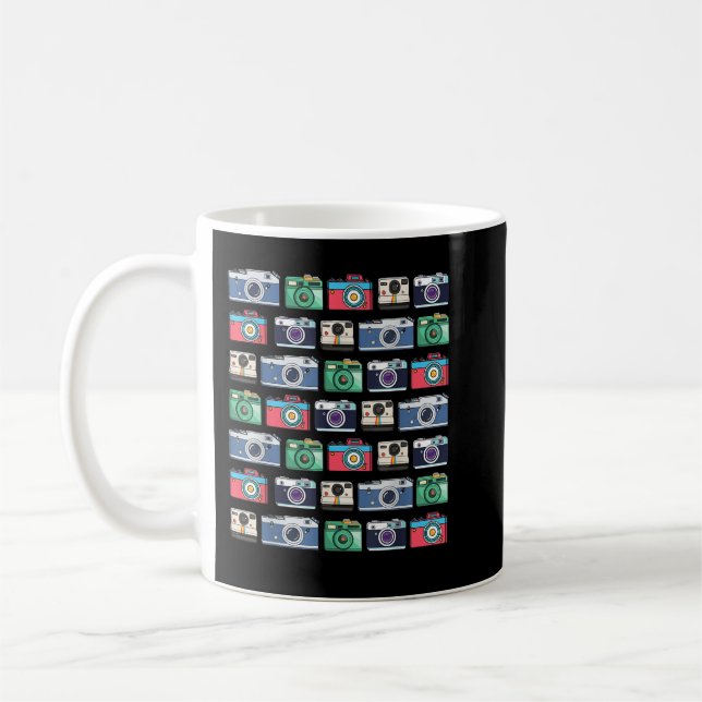 Fotograf Kamera Vintag Retro Fotografie Liebe Kaffeetasse (Links)
