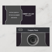 Fotograf Kameraobjektiv | Moderne Minimaldesign