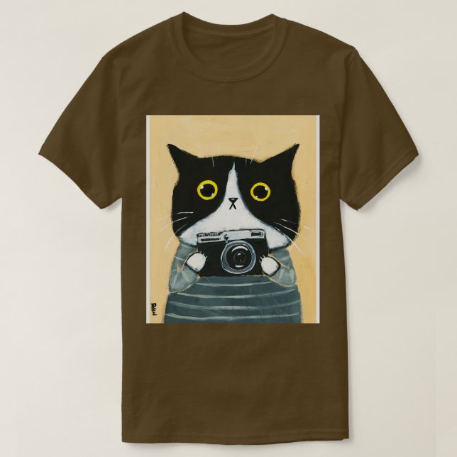 Fotograf Kitty T-Shirt (Design vorne)