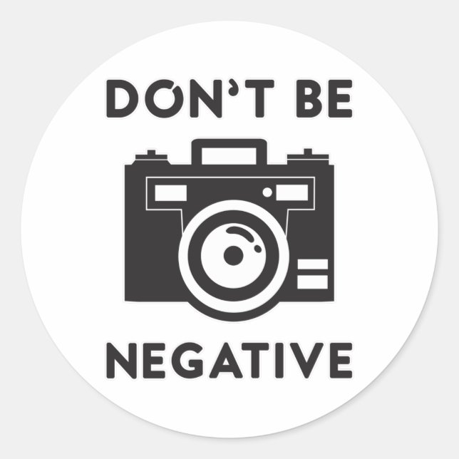 Fotograf Lens Fotografie Geschenk Idee Runder Aufkleber (Vorderseite)