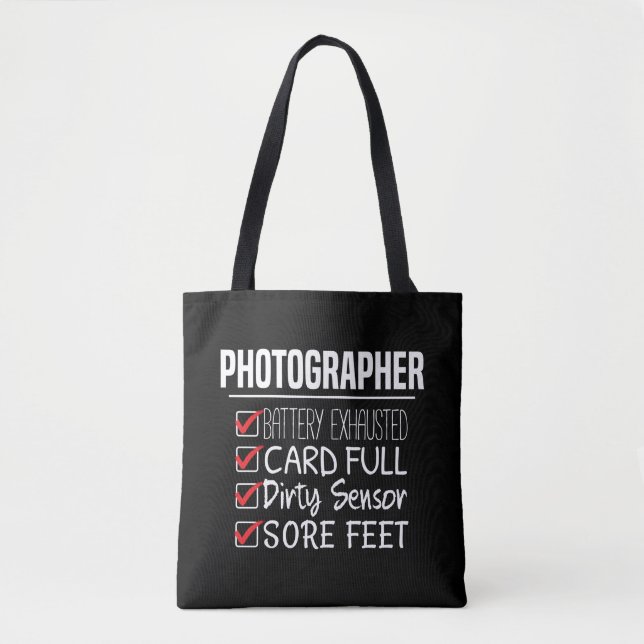 Fotograf Life - Funny Fotografy Checklist (Vorderseite)