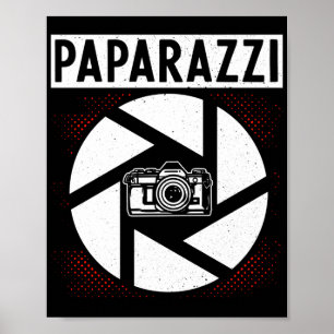 Fotograf Paparazzi Poster