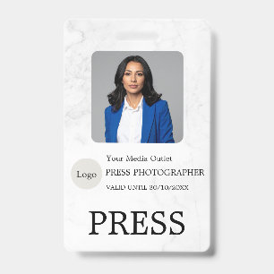 Fotograf Pressejournalist ID-Karte Benutzerdefinie Ausweis