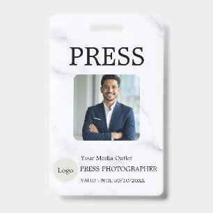 Fotograf Pressejournalist ID-Karte Benutzerdefinie Ausweis