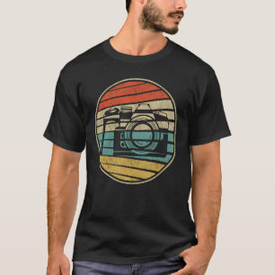 Fotograf Retro Vintag 70er 80er Fotografy Cam T-Shirt
